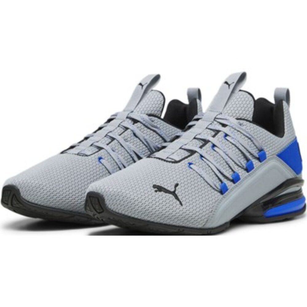 Puma - Mens Axelion Refresh Shoes, size 9.5 US mens, color grey.